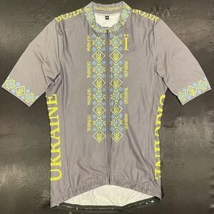 Ukraine Mesh Climbers Cycling Jersey for Ukraine Bicycle Project - NWT